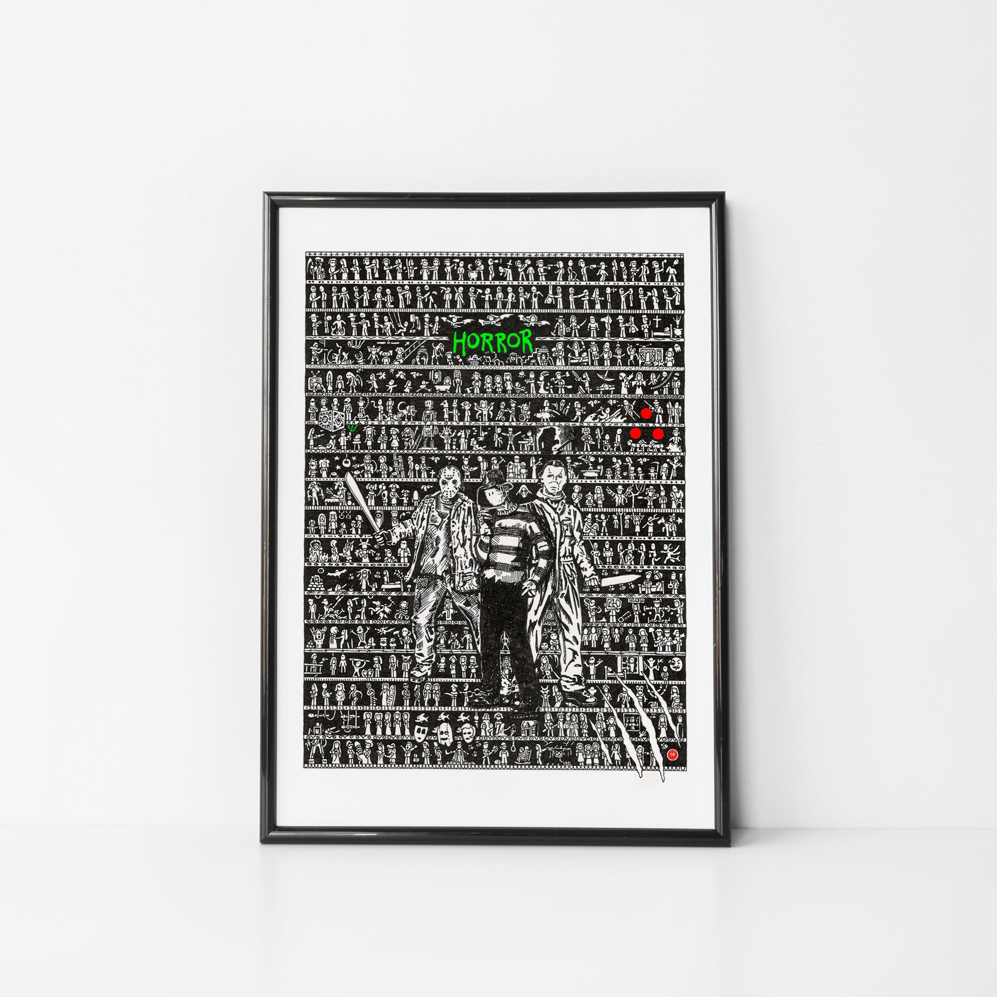 Horror 1 Standard Print - The Tiny Art Co