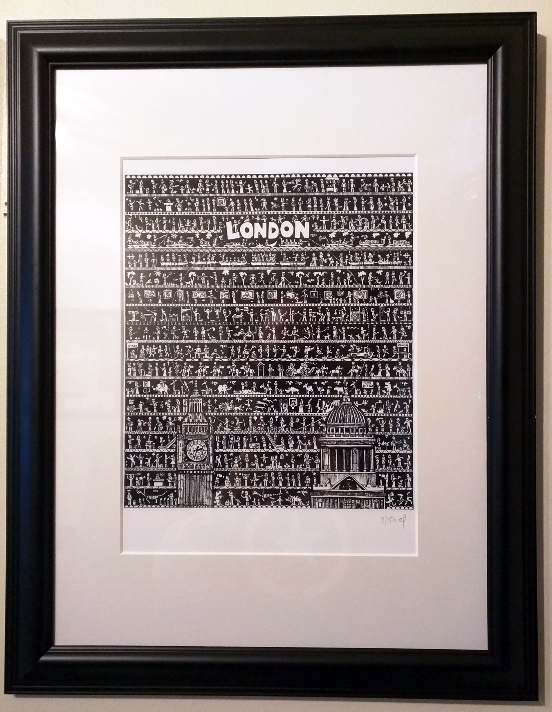 London Art Print - The Tiny Art Co