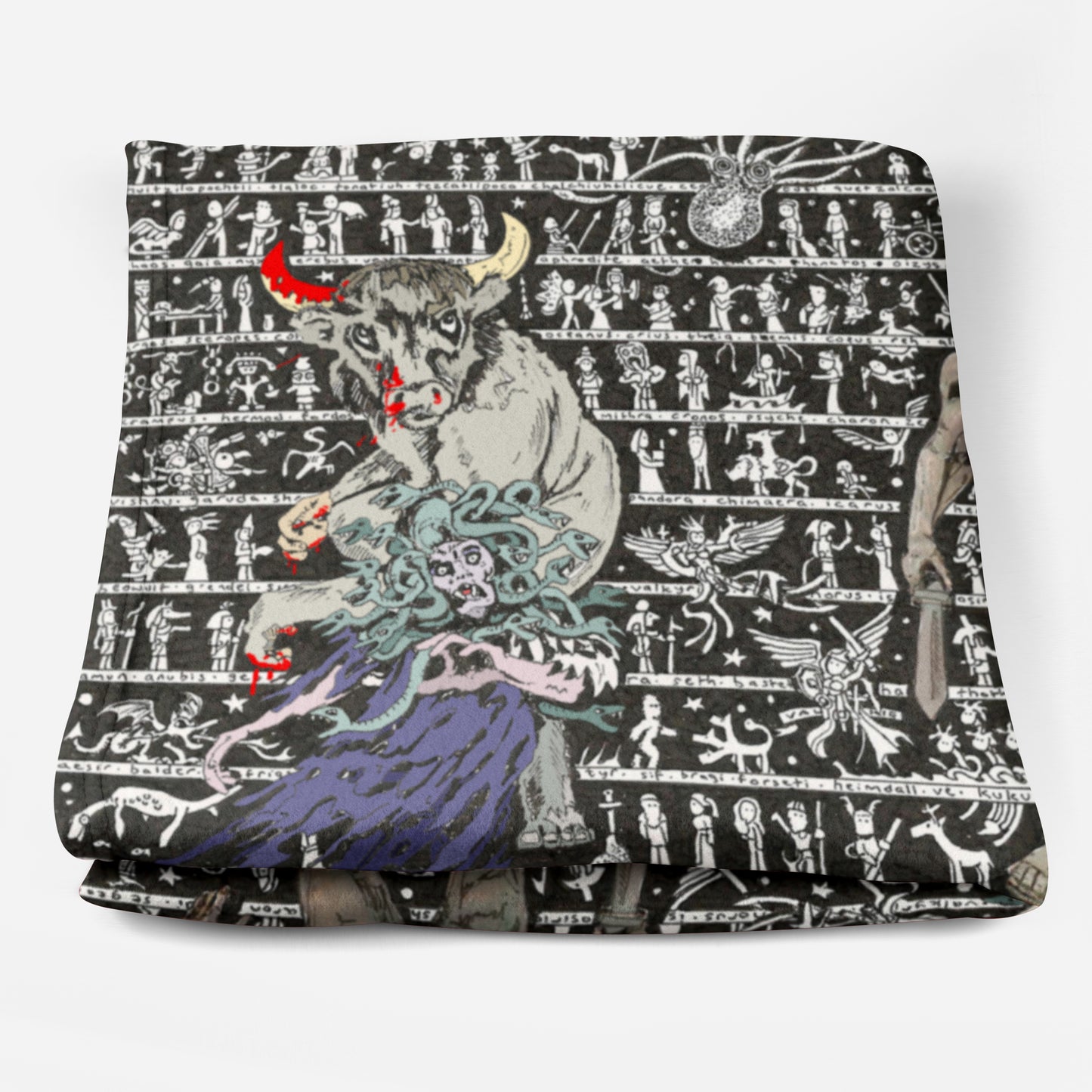 Mythology Fleece Blanket - The Tiny Art Co