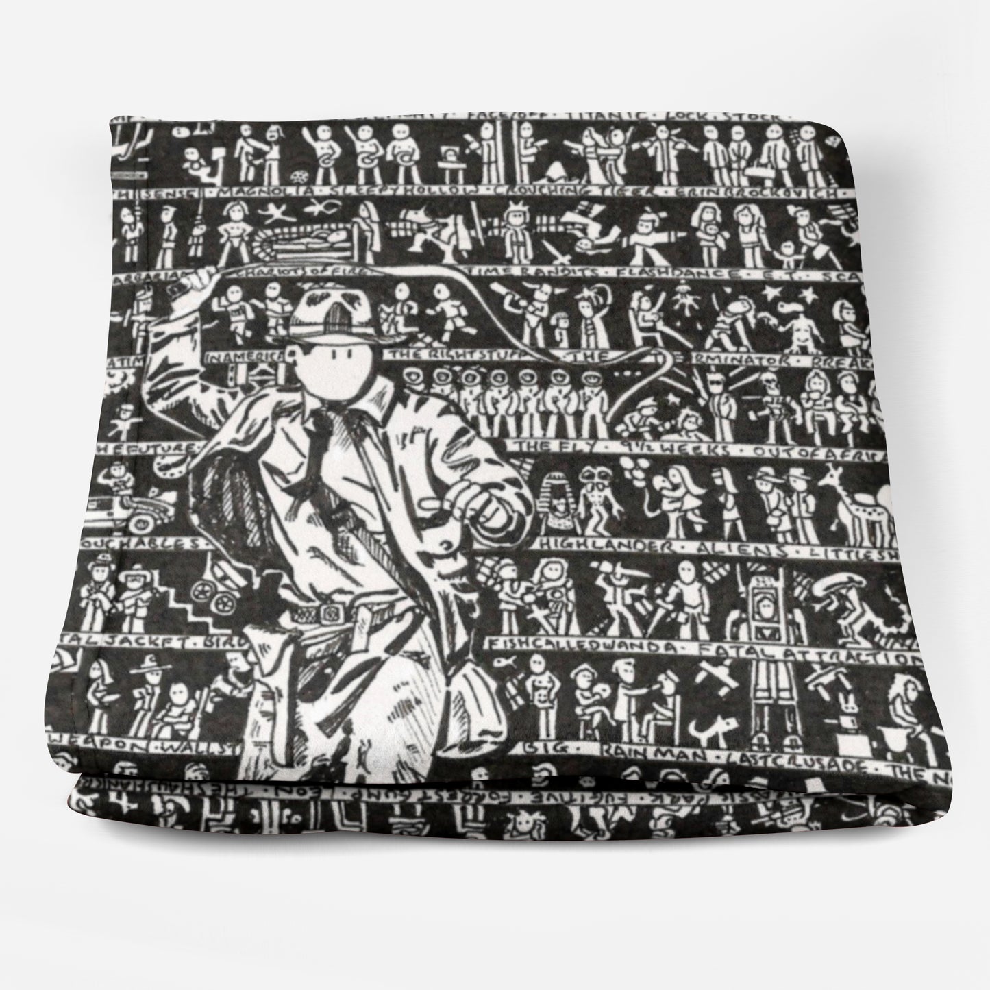 Movies Fleece Blanket - The Tiny Art Co
