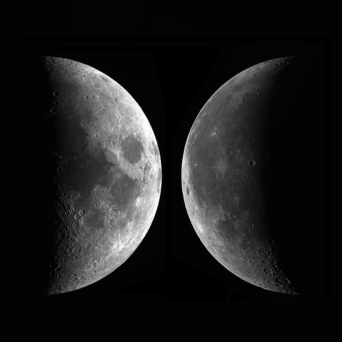 Space Cushion - Moon Reflection - The Tiny Art Co