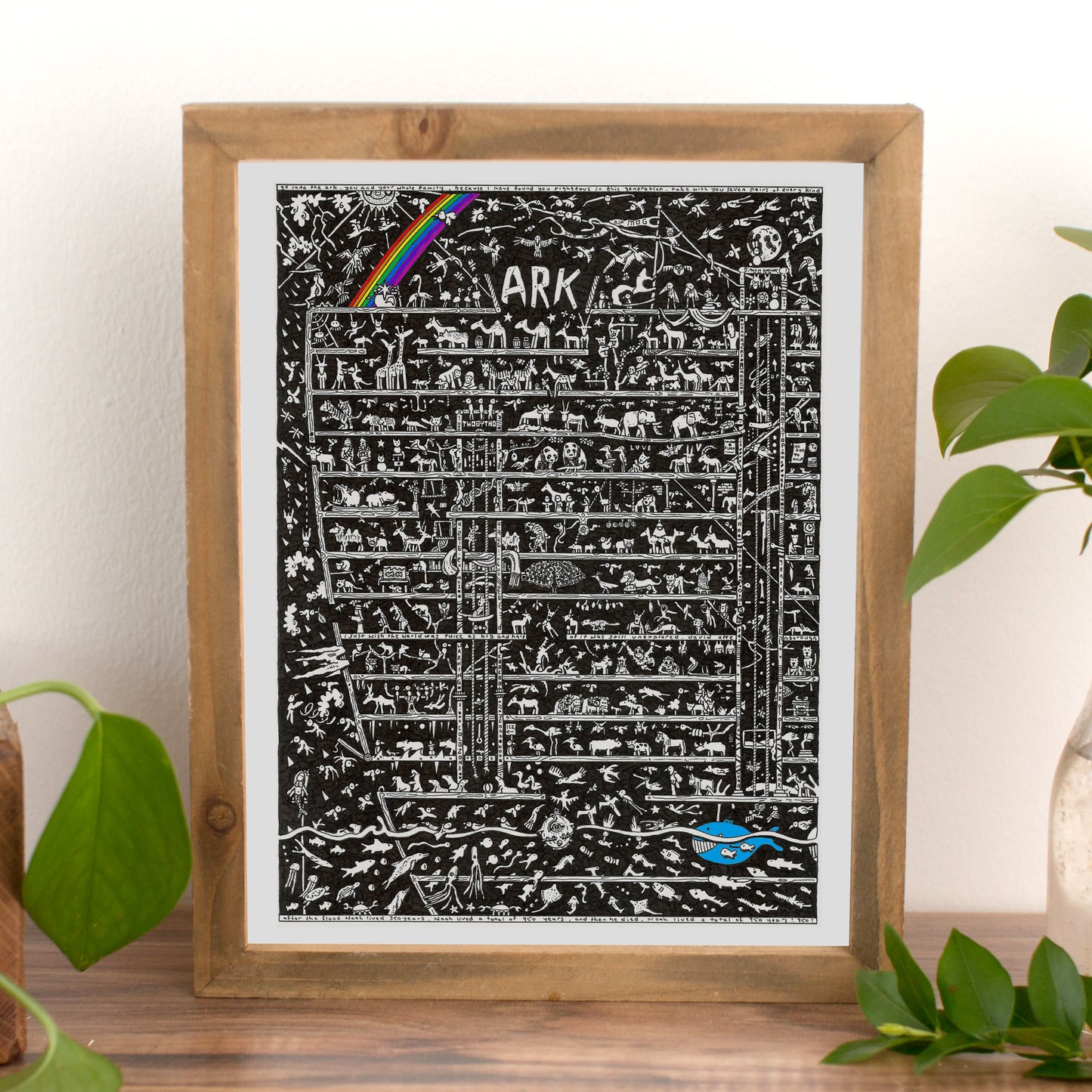 Noahs Ark Fine Art Print - The Tiny Art Co