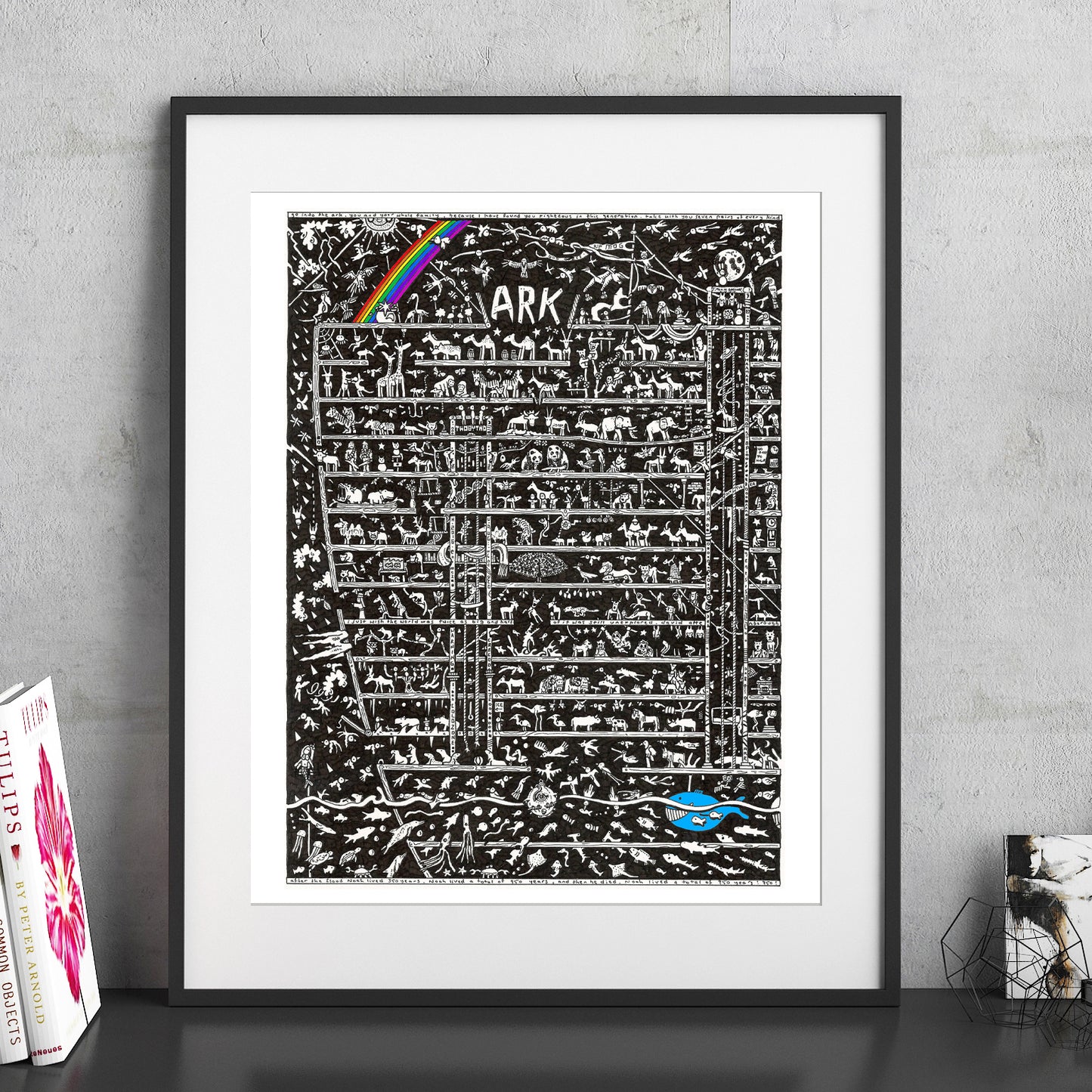 Noahs Ark Fine Art Print - The Tiny Art Co