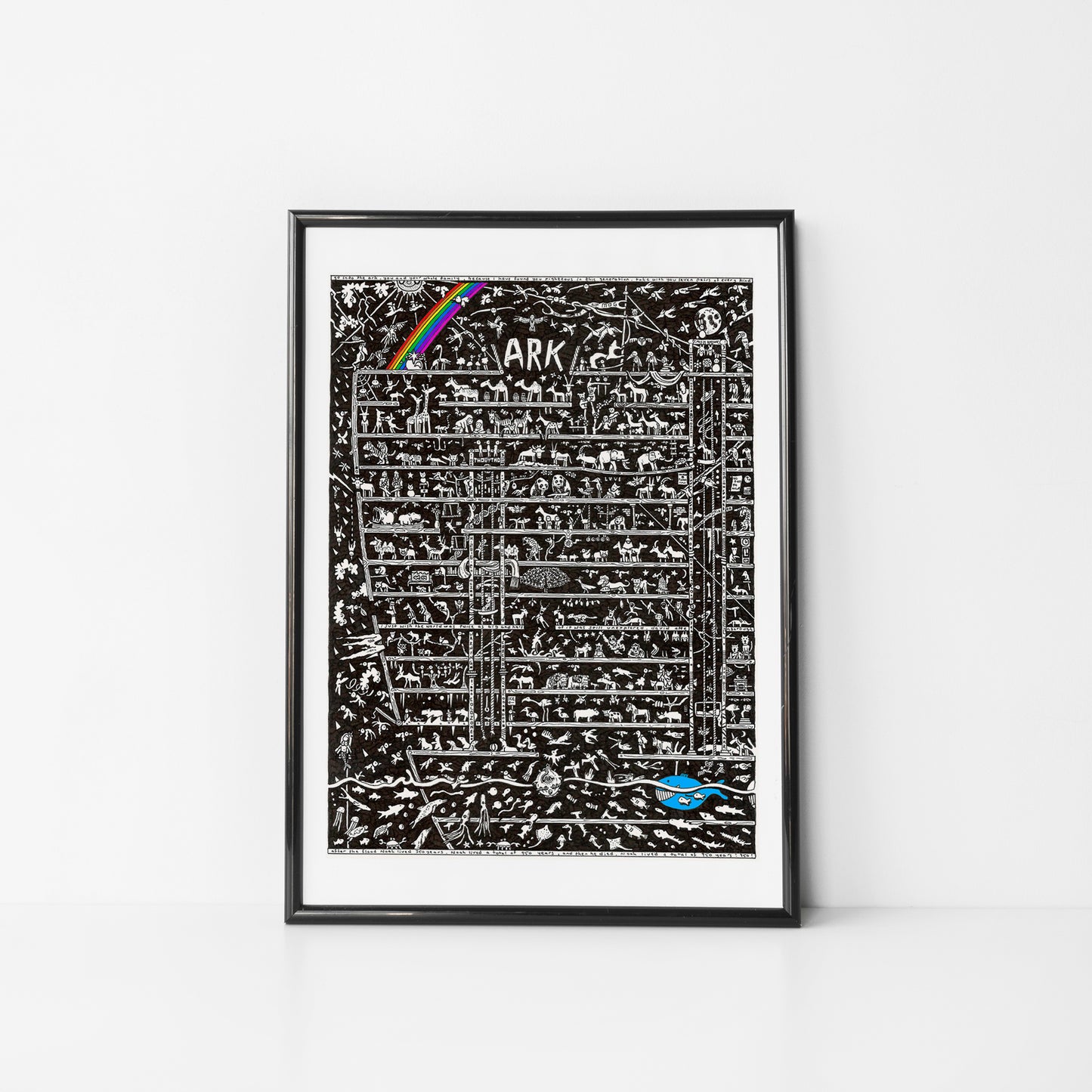 Noah's Ark Standard Print - The Tiny Art Co