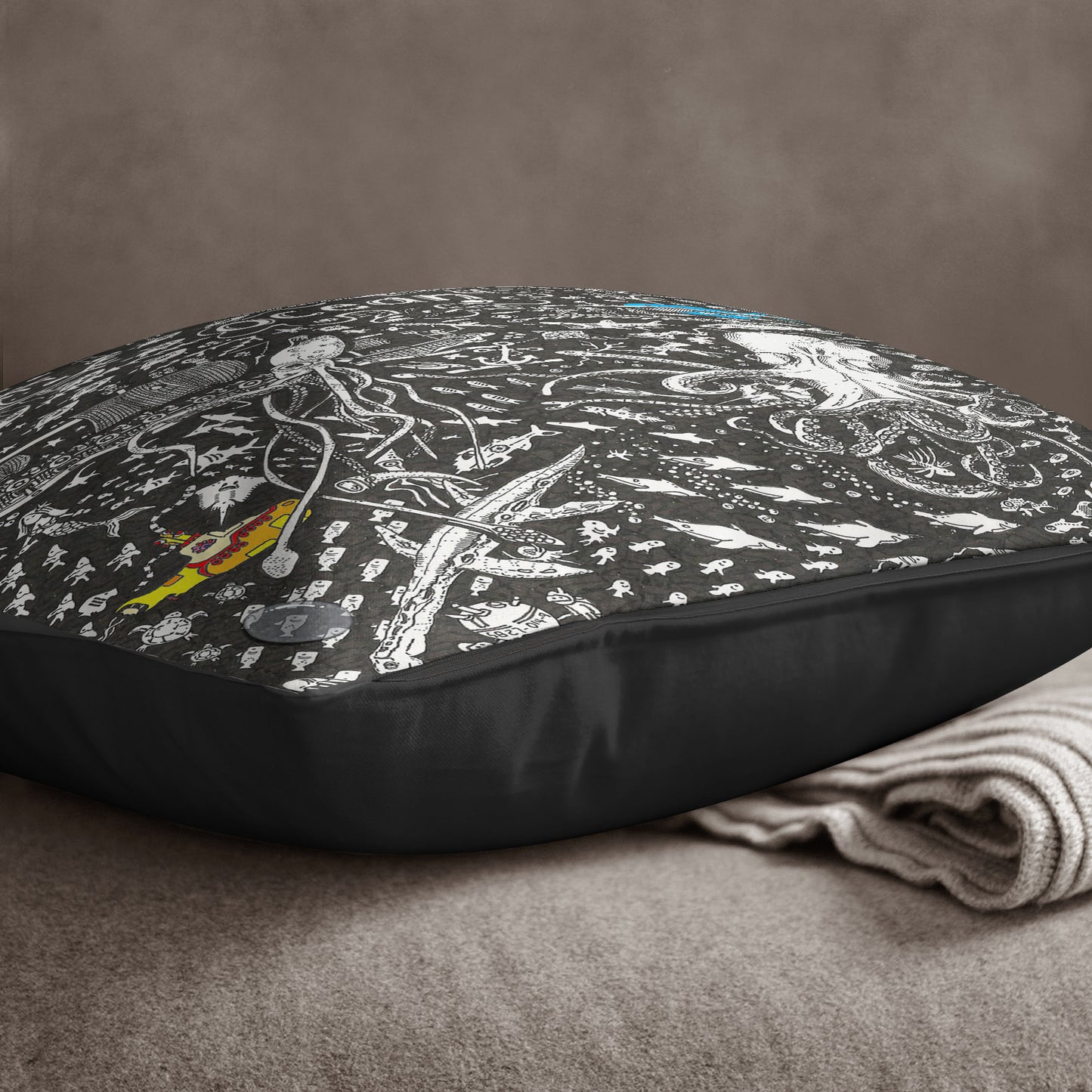 Ocean Cushion - The Tiny Art Co