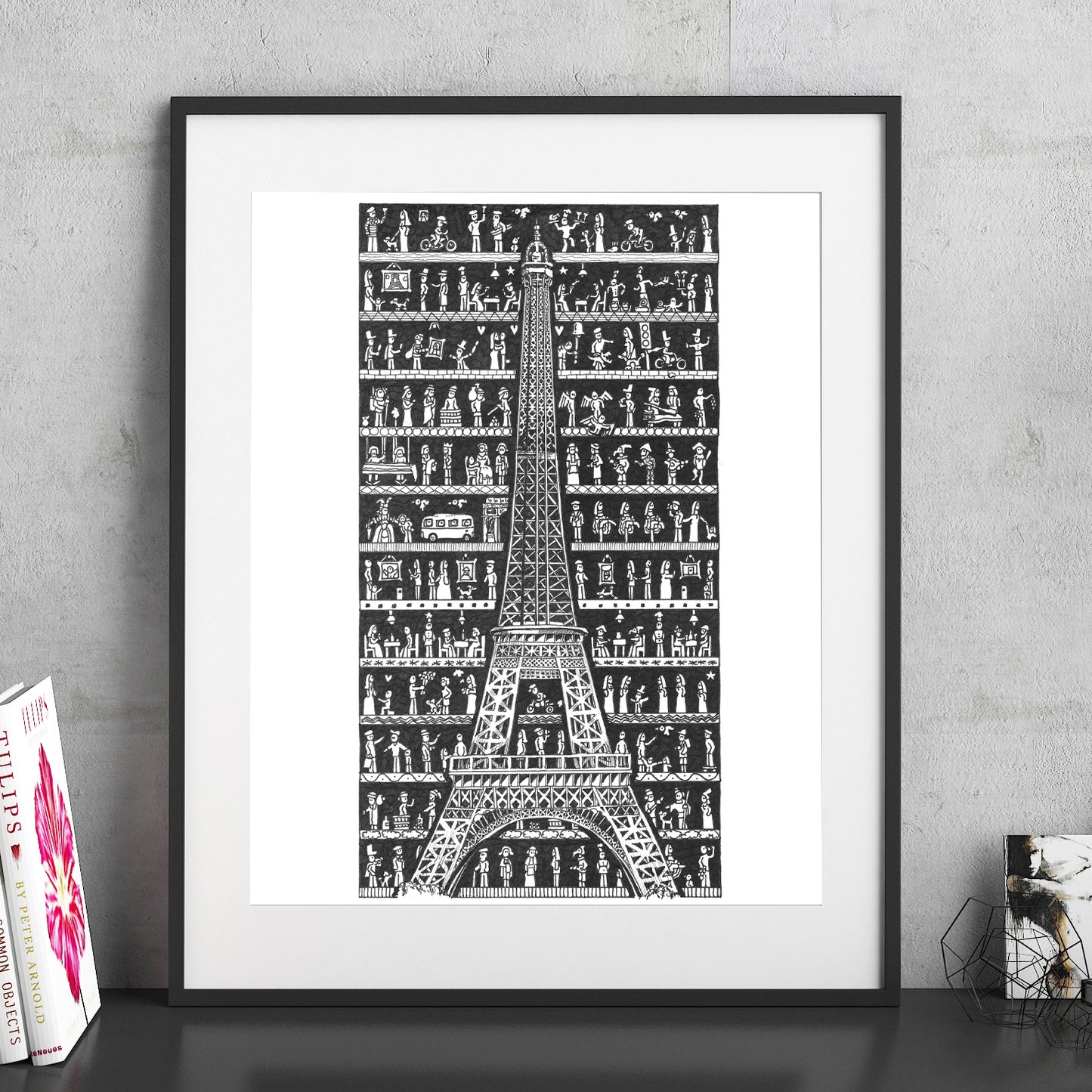 Paris Fine Art Print - The Tiny Art Co