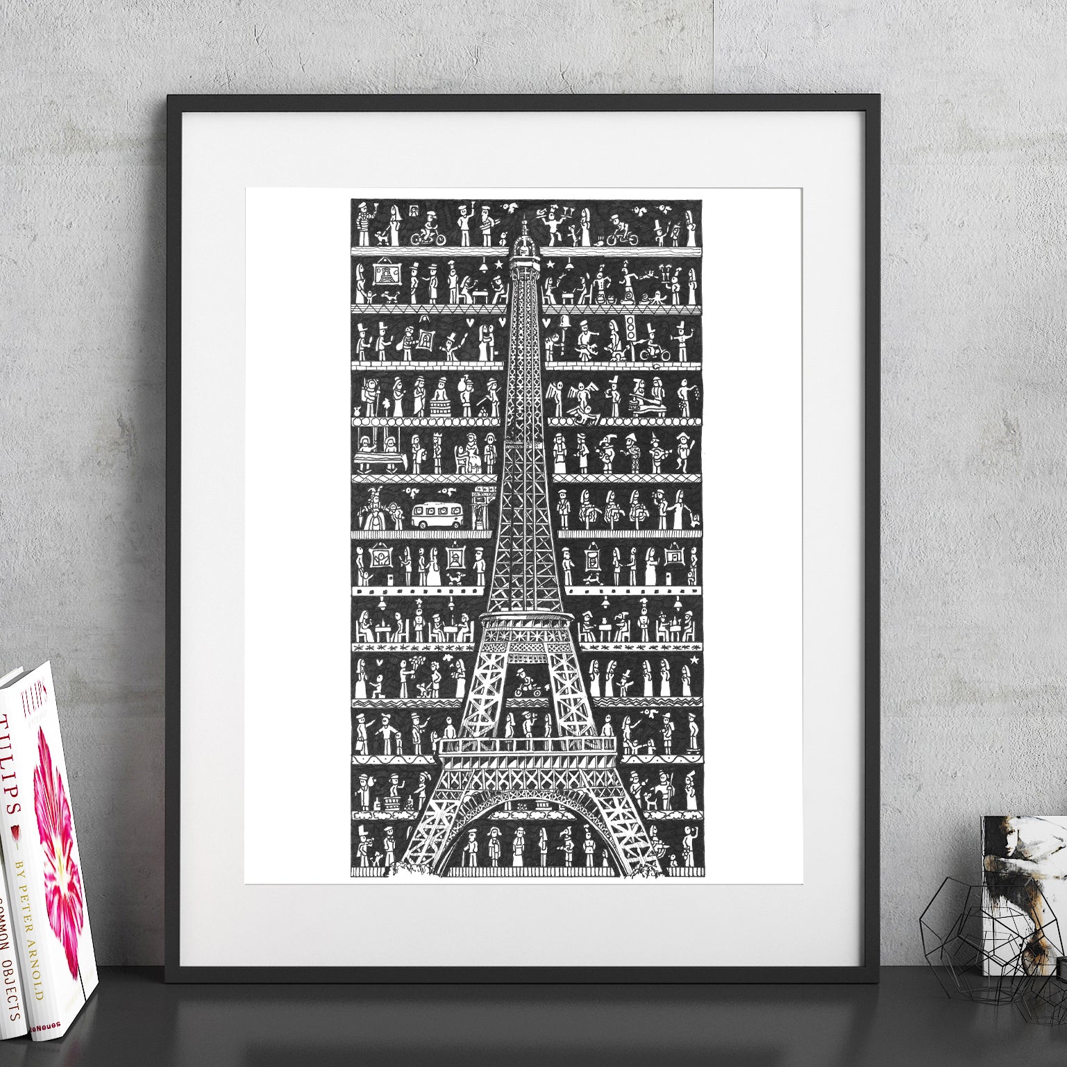 Paris Fine Art Print - The Tiny Art Co