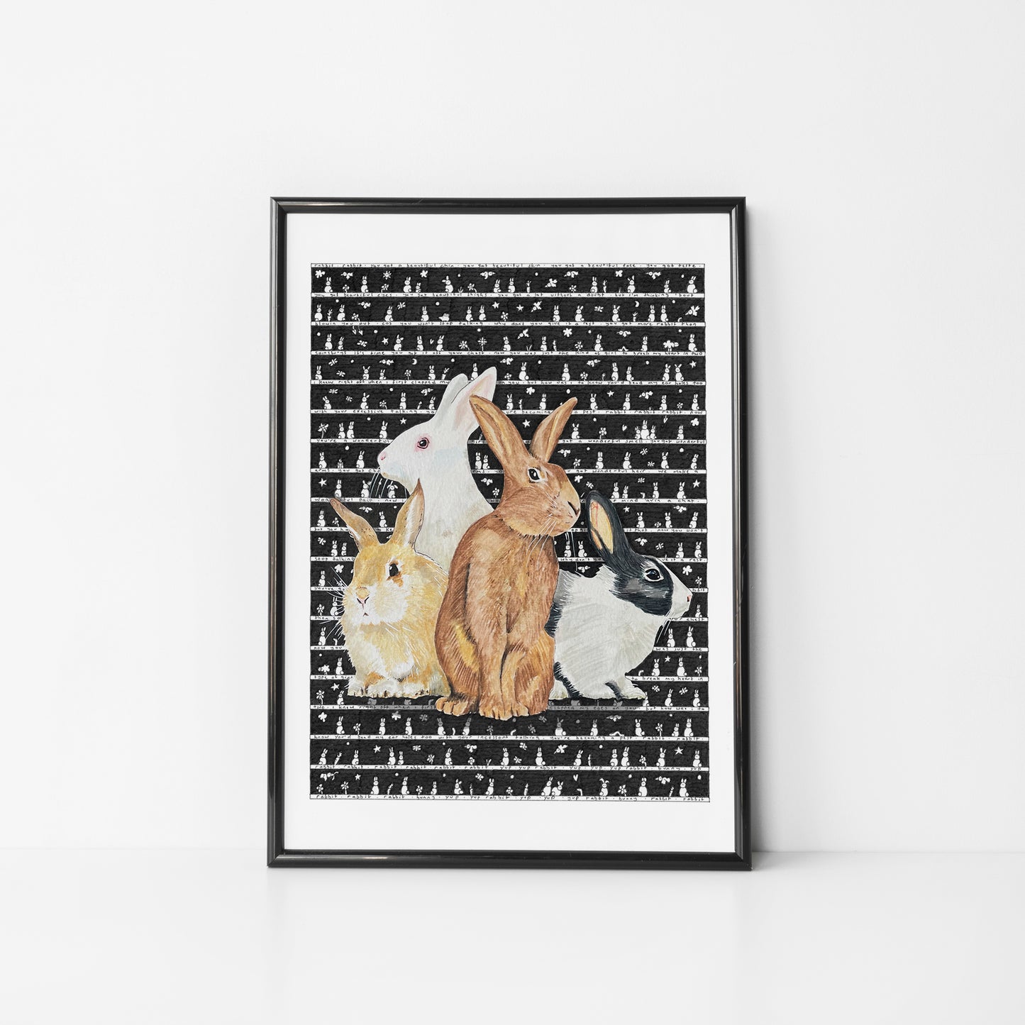 Rabbits Standard Print