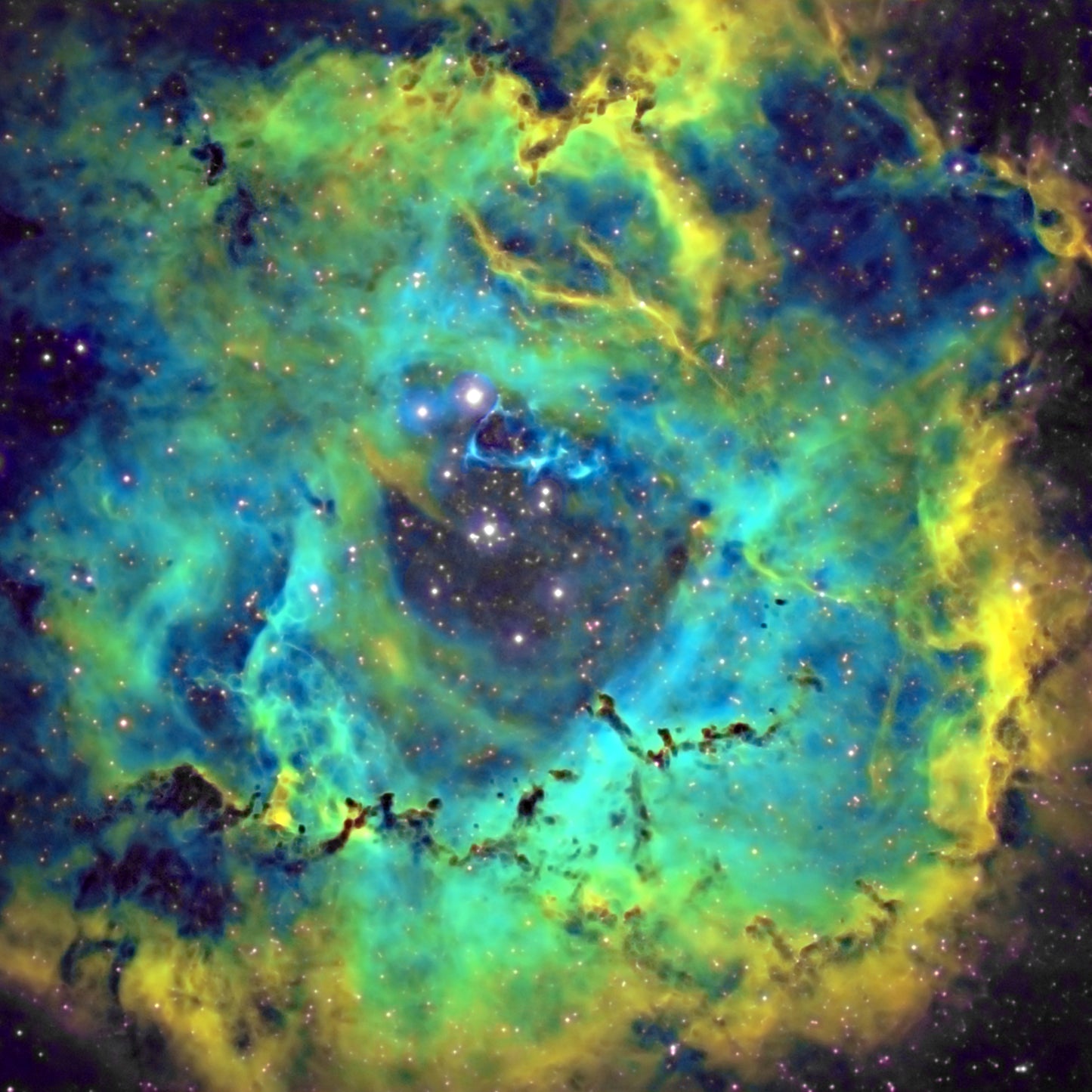 Space Blanket - Rosette Nebula - The Tiny Art Co