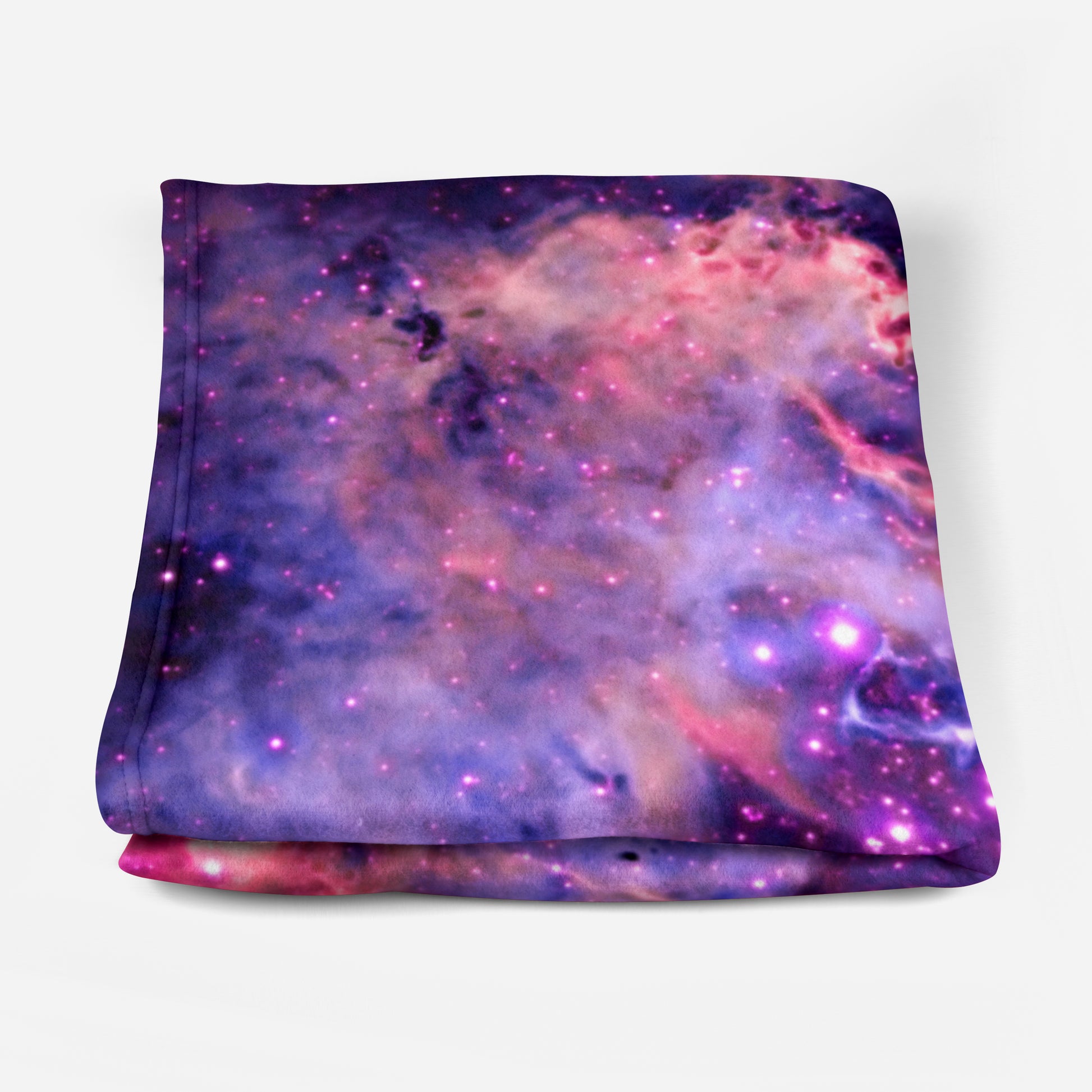 Space Blanket - Rosette Nebula PINK - The Tiny Art Co