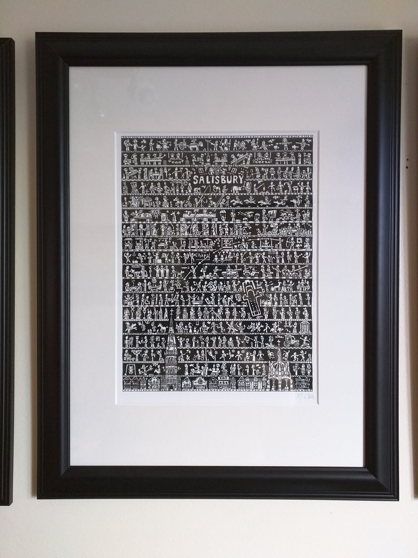 Salisbury Art Print - The Tiny Art Co