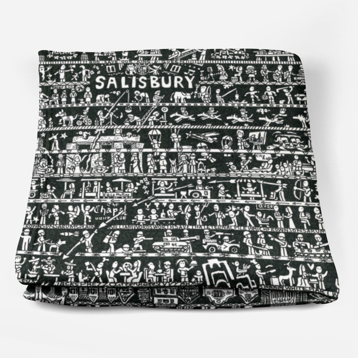 Salisbury Fleece Blanket - The Tiny Art Co