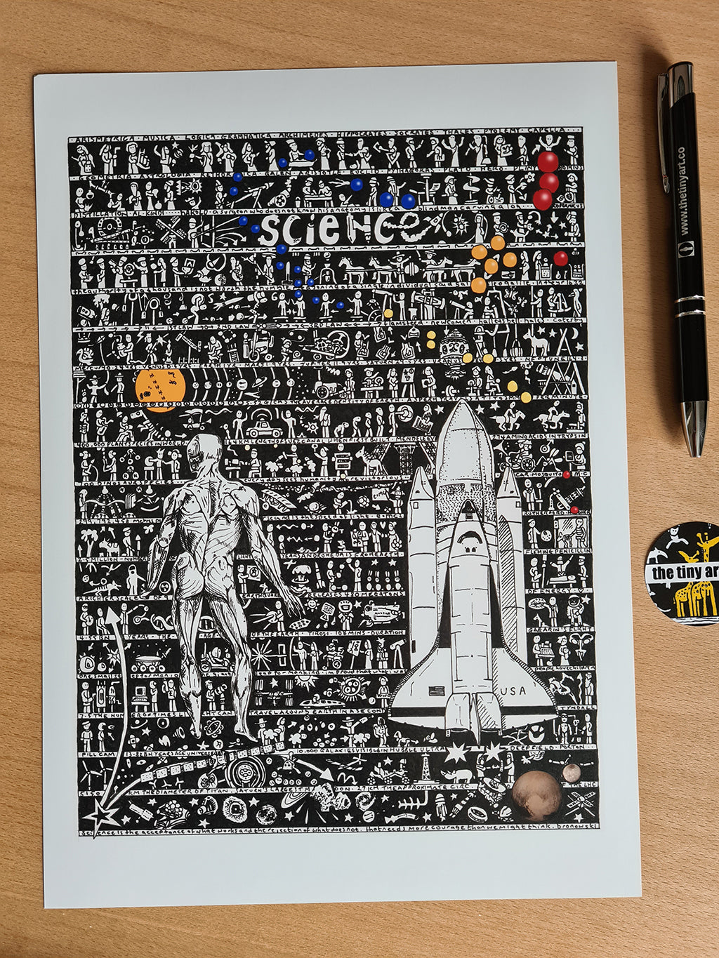 Science Standard Print - The Tiny Art Co