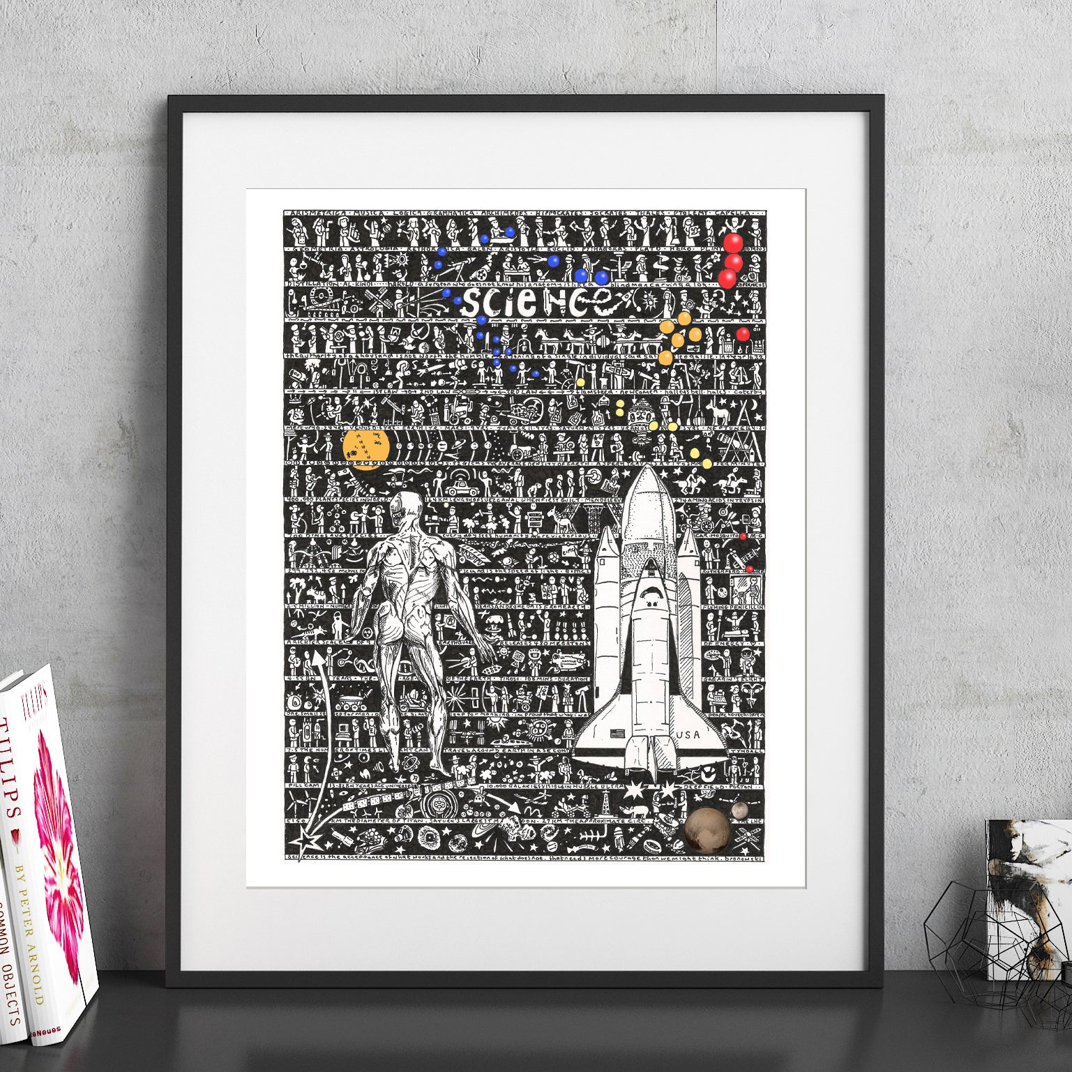Science Fine Art Print - The Tiny Art Co