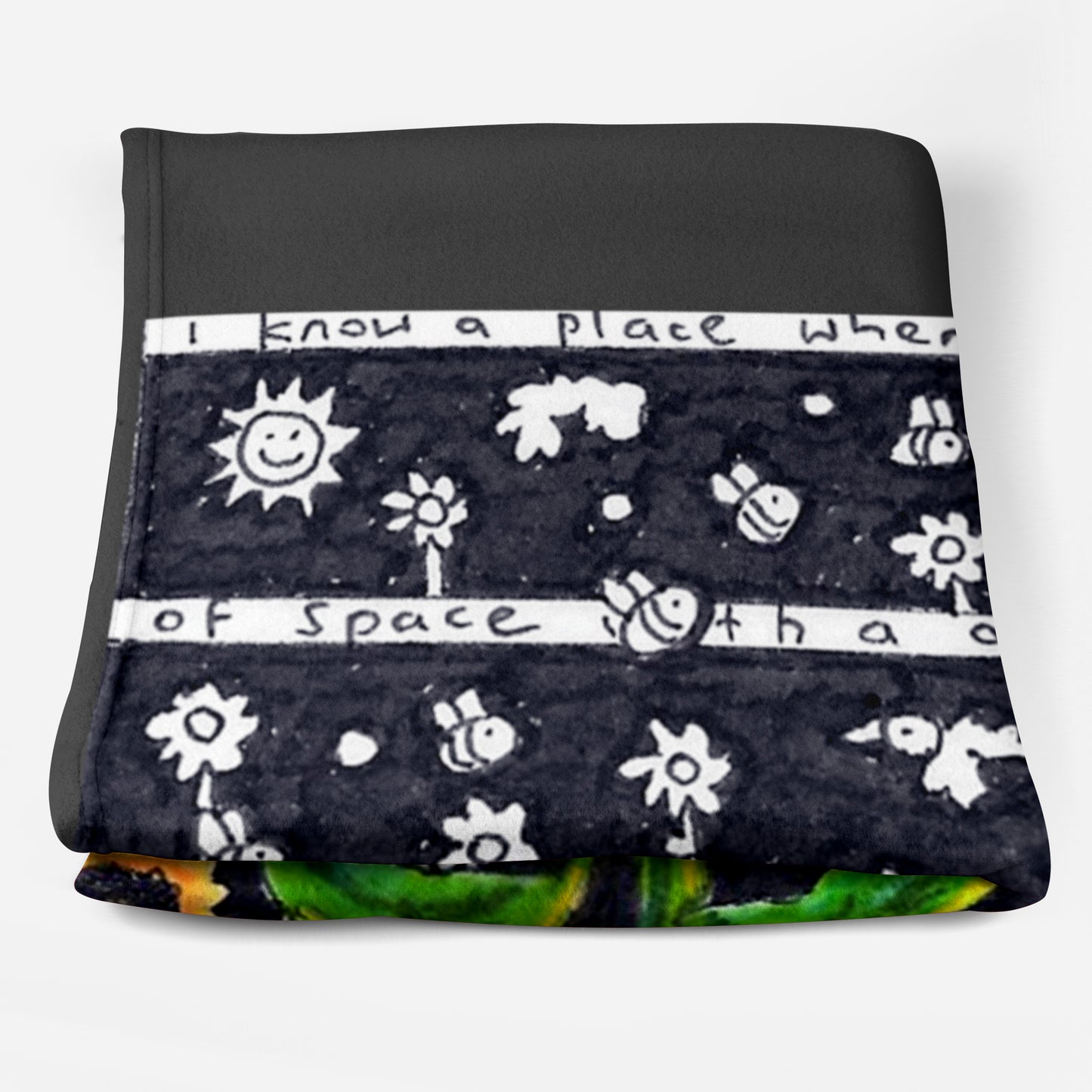 Sunflower Fleece Blanket