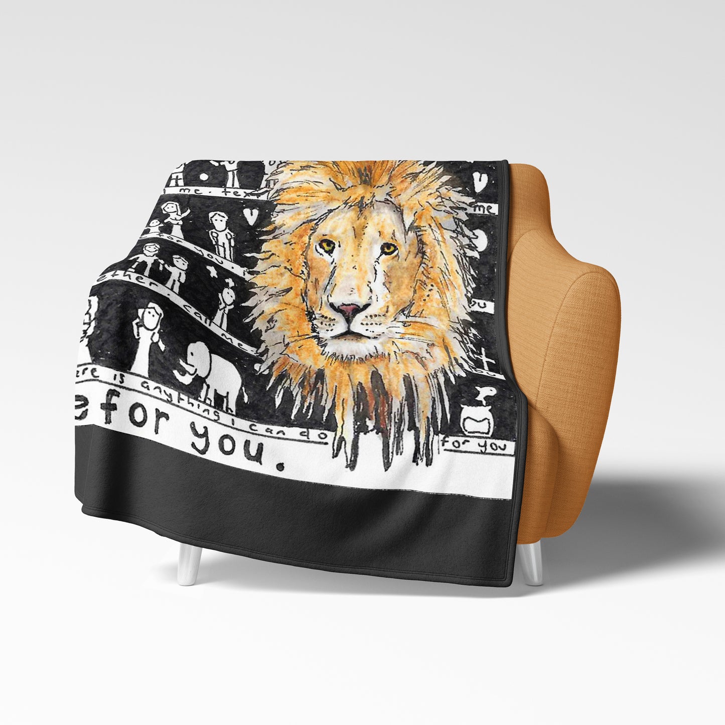Best Friends Fleece Blanket - The Tiny Art Co