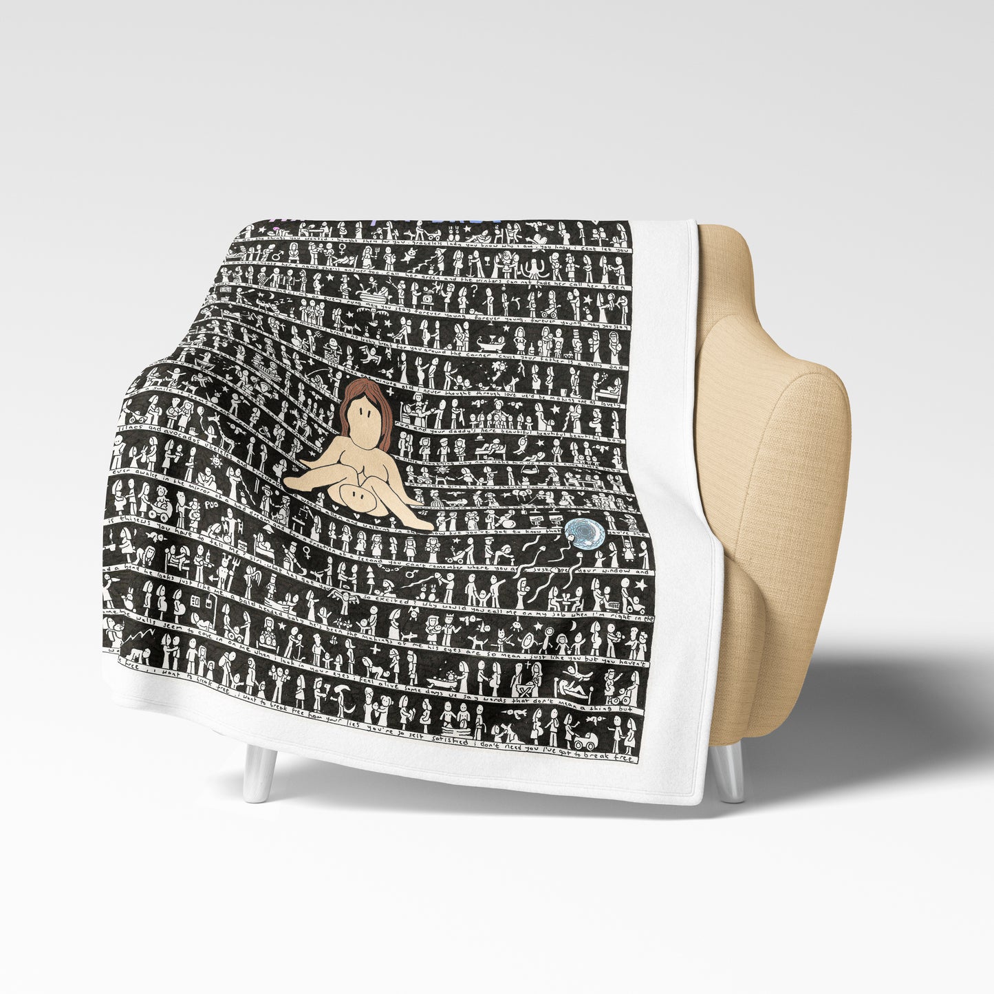 Baby Fleece Blanket - The Tiny Art Co