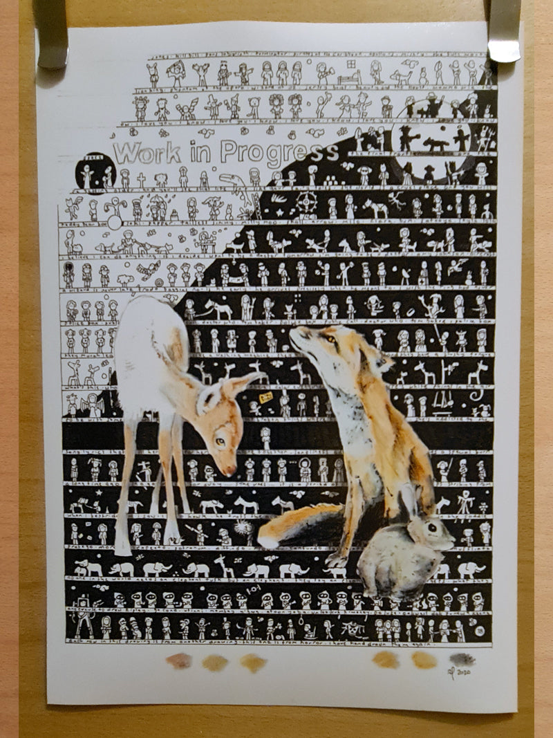 Work in Progress Test Print - The Tiny Art Co
