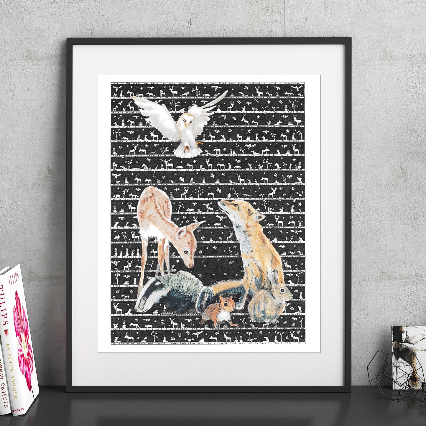 Woodland Fine Art Print - The Tiny Art Co