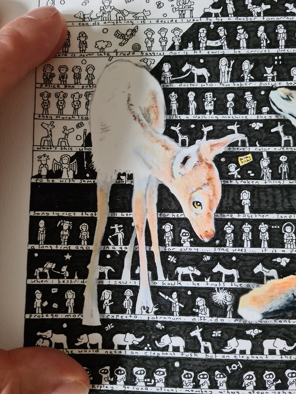 Work in Progress Fine Art Print - The Tiny Art Co