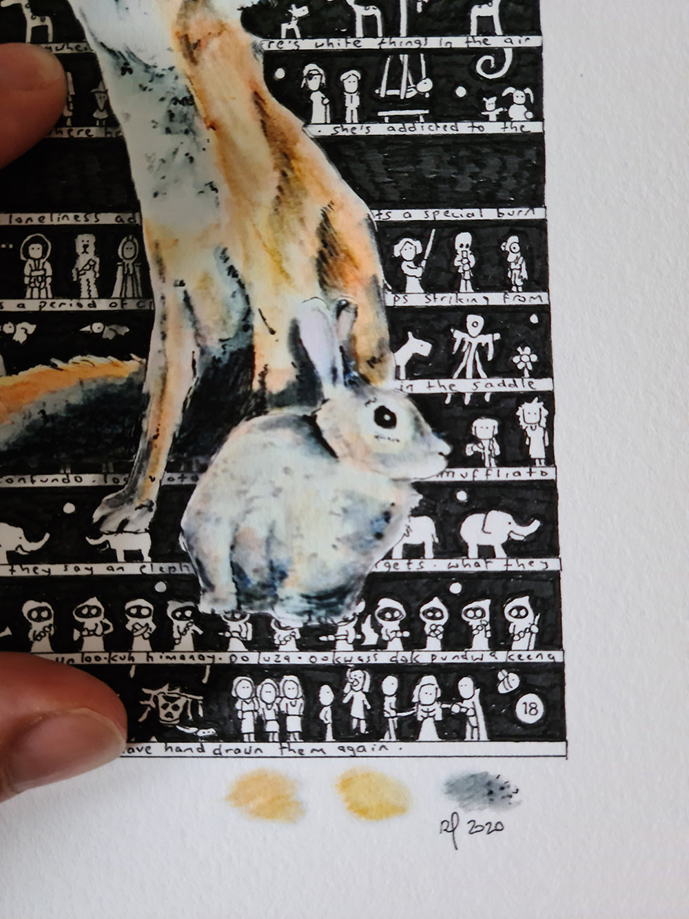 Work in Progress Fine Art Print - The Tiny Art Co