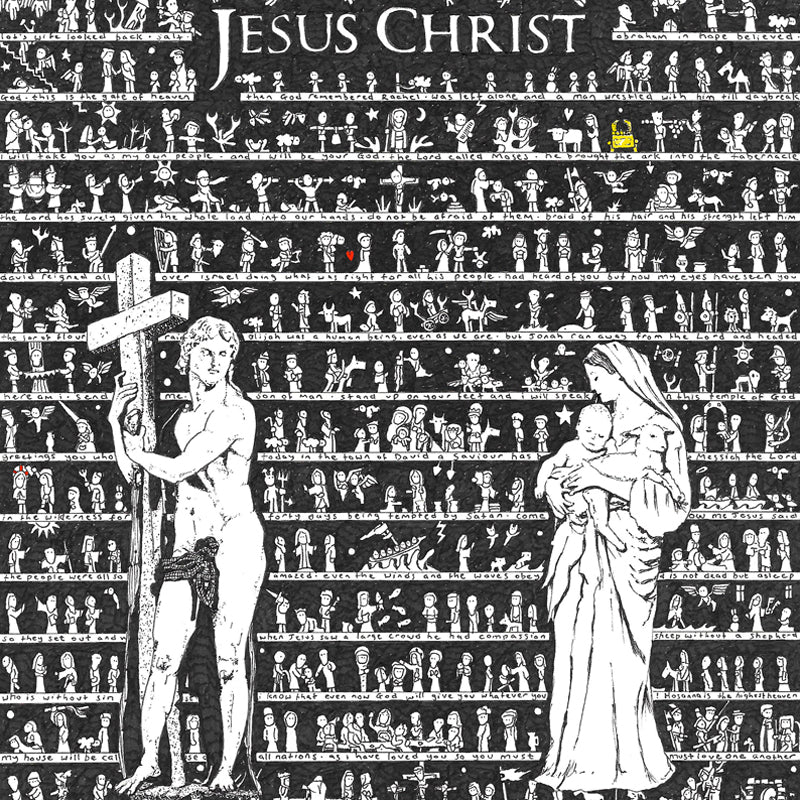 Jesus Christ Art Print - The Tiny Art Co