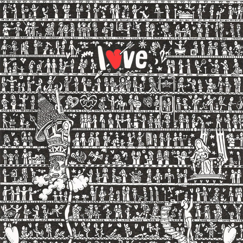 Love Art Print - The Tiny Art Co