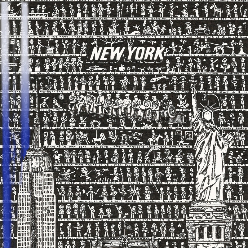 New York Art Print - The Tiny Art Co