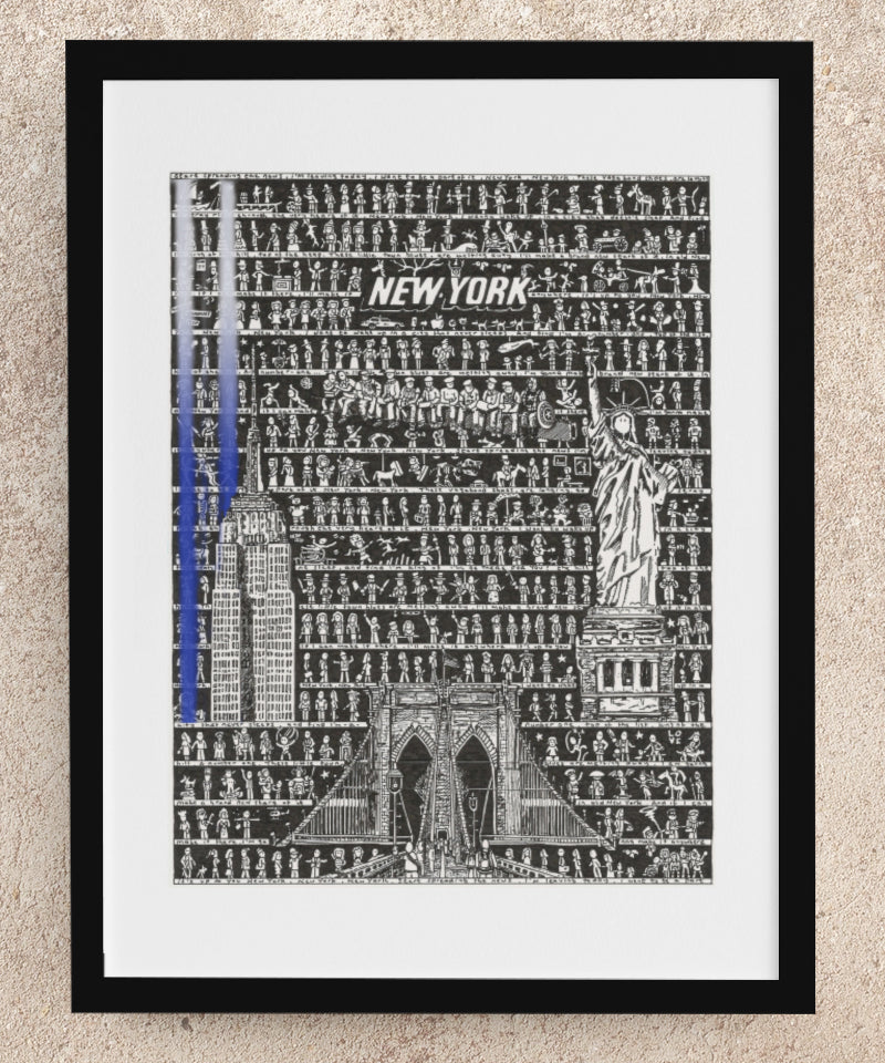 New York Fine Art Print - The Tiny Art Co