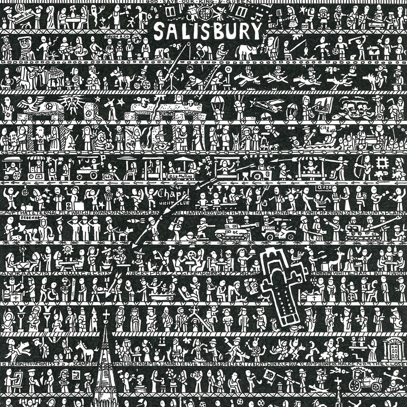 Salisbury Art Print - The Tiny Art Co