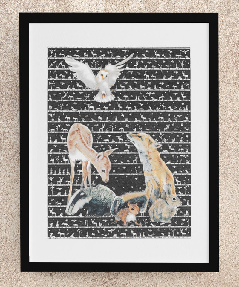Woodland Fine Art Print - The Tiny Art Co
