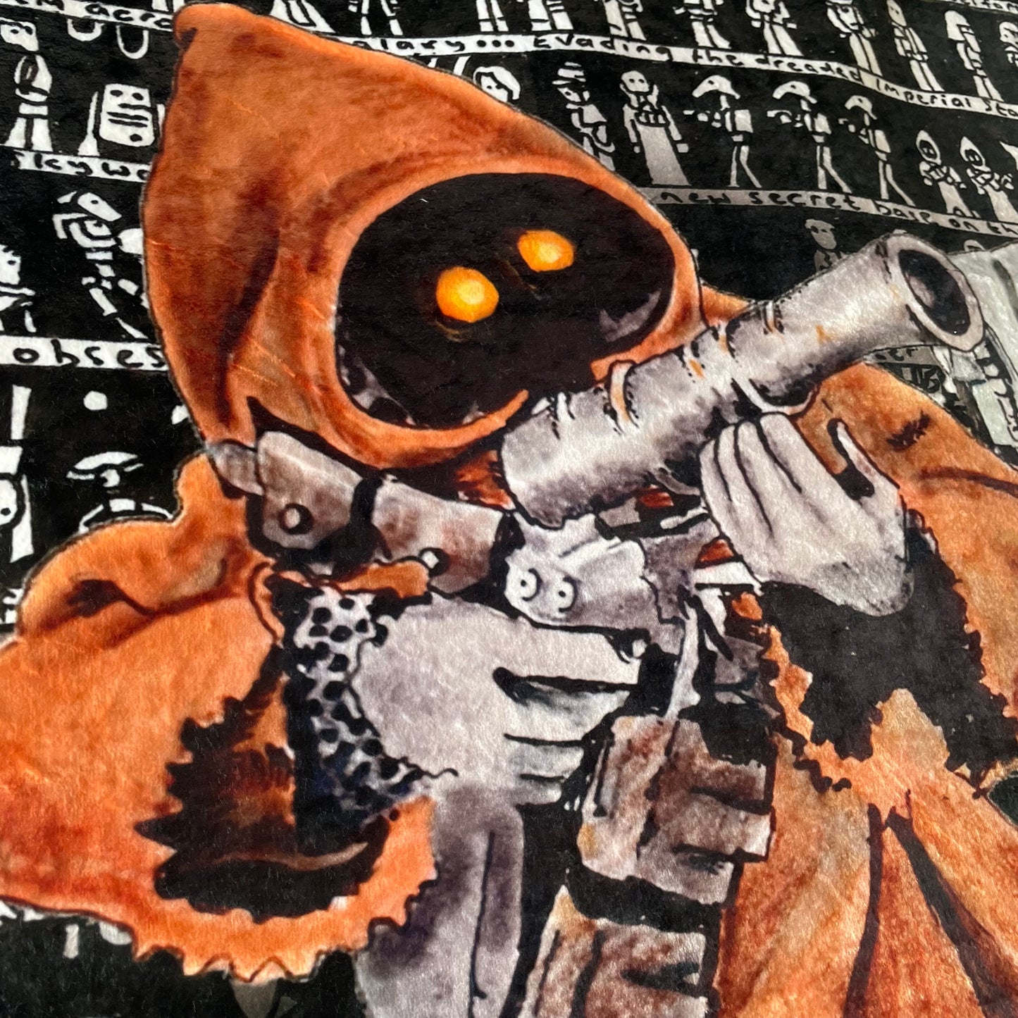 SWJG Fleece Blanket - The Tiny Art Co
