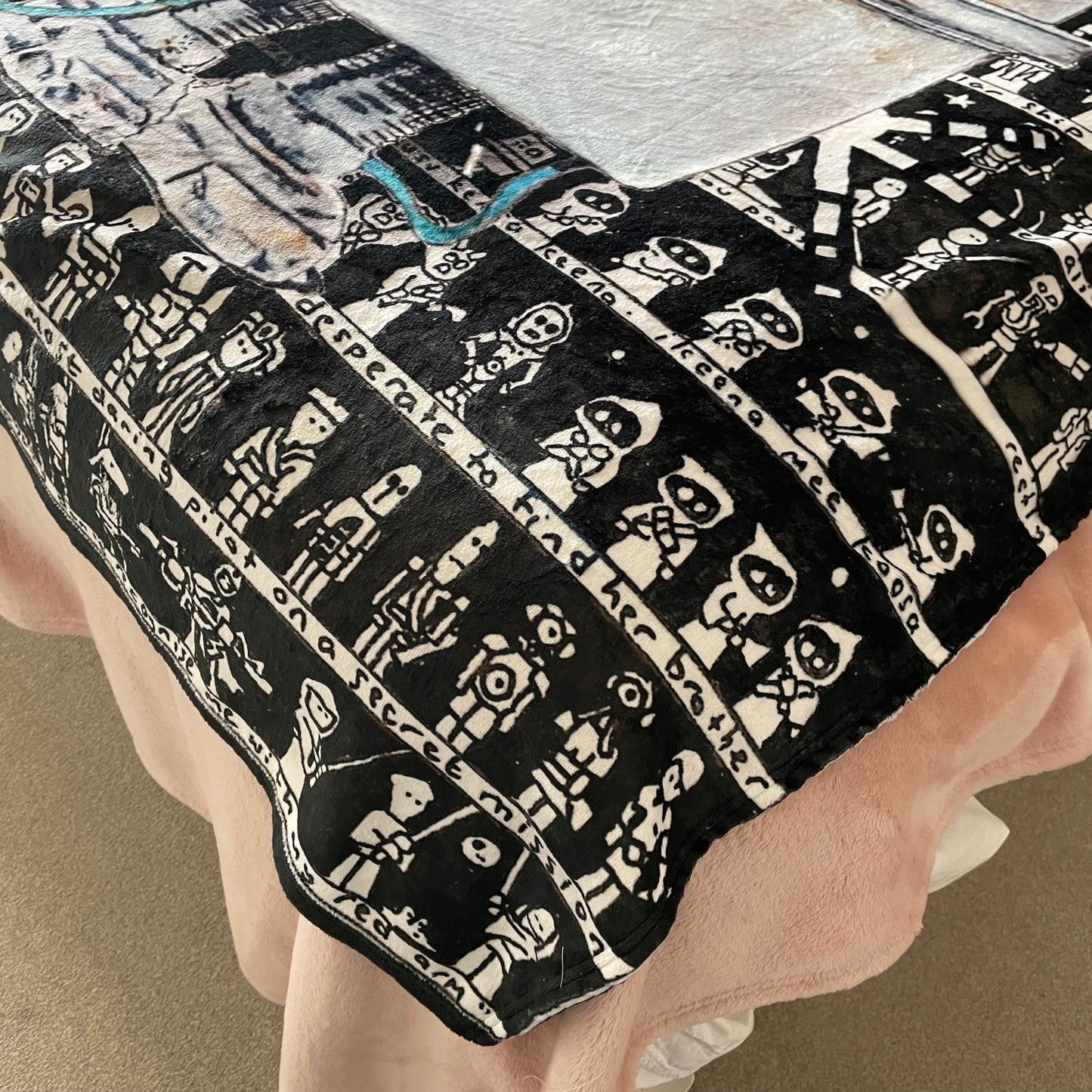 SWJG Fleece Blanket - The Tiny Art Co