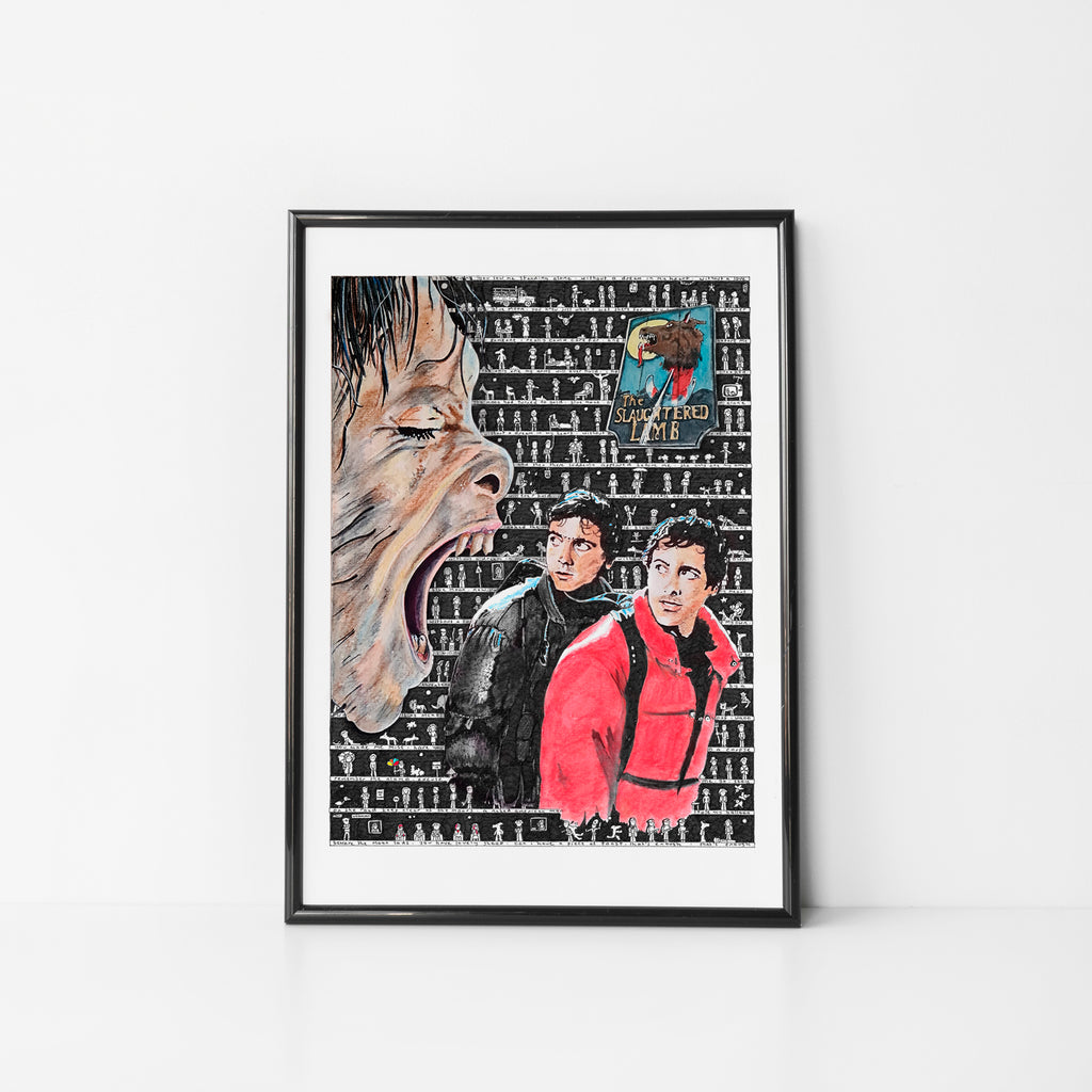 American Werewolf Standard Print