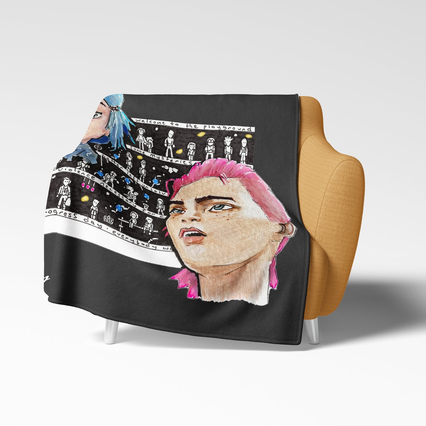 Arcane Fleece Blanket