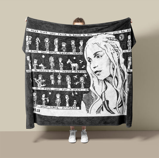 Daenerys Fleece Blanket