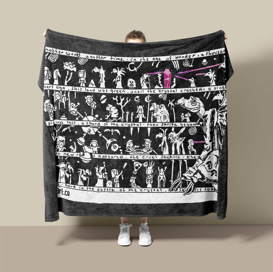 Dark Crystal Fleece Blanket