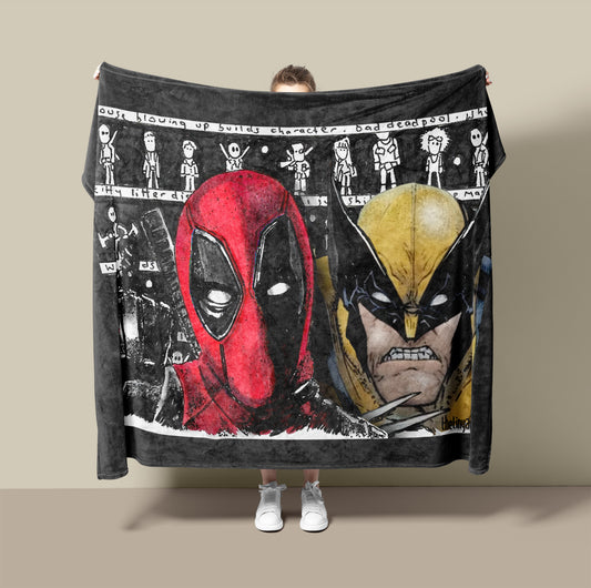 Dead Wolve Fleece Blanket