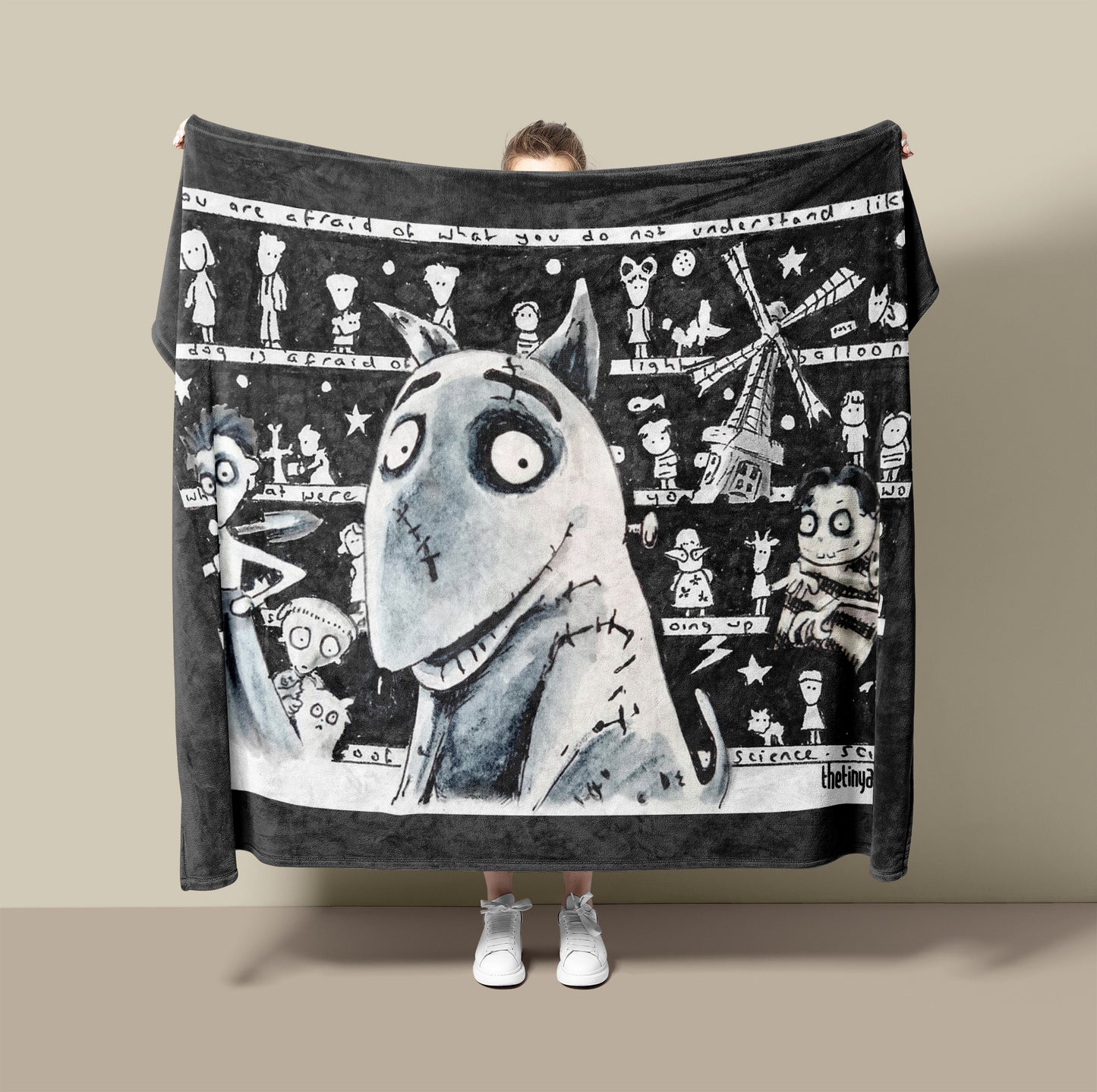 Franken Fleece Blanket