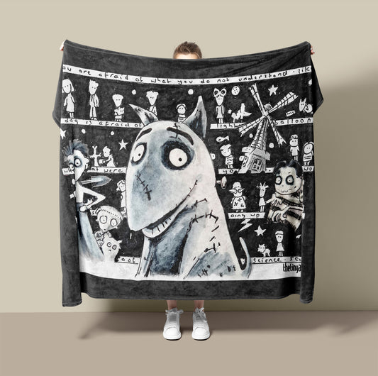 Franken Fleece Blanket