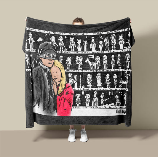 Bride Fleece Blanket