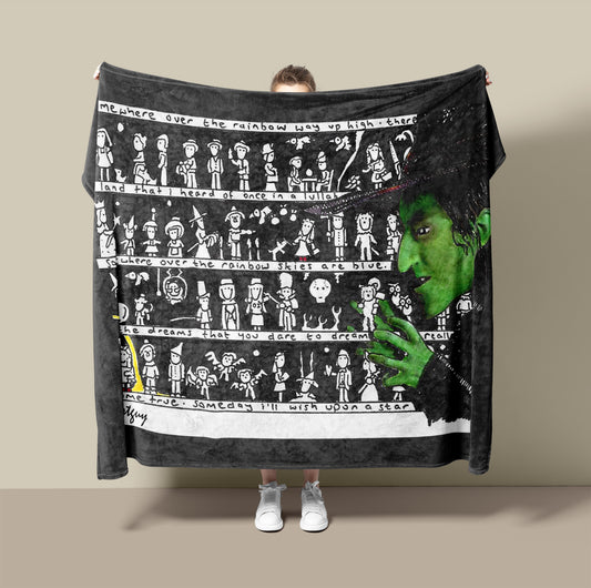 Wicked Witch Fleece Blanket