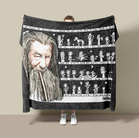 Wizard Fleece Blanket
