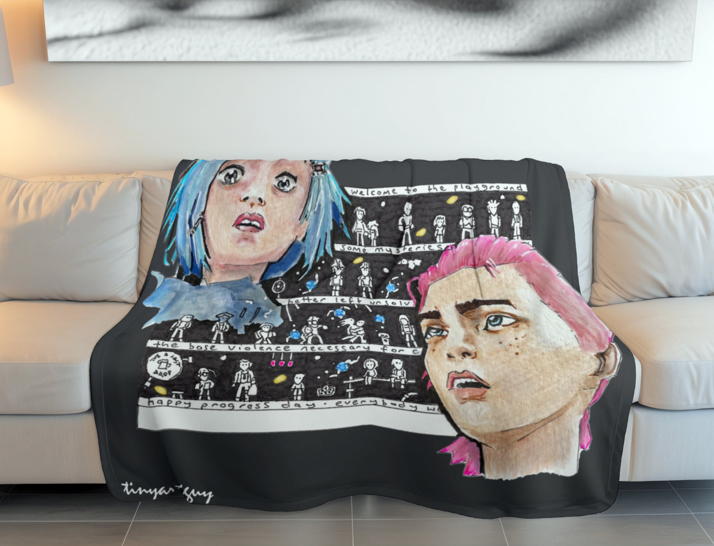 Arcane Fleece Blanket