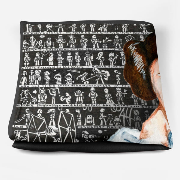 Leia Fleece Blanket