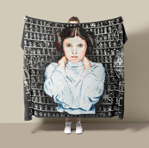 Leia Fleece Blanket