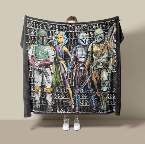 SW Heroes Fleece Blanket