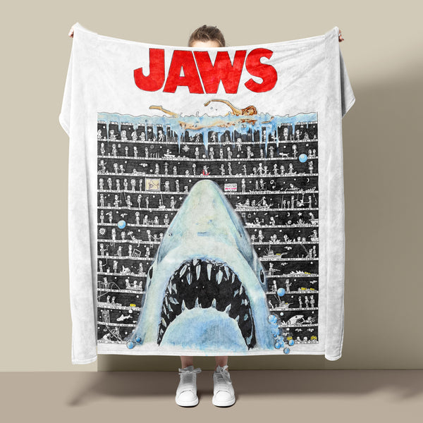 Shark Fleece Blanket