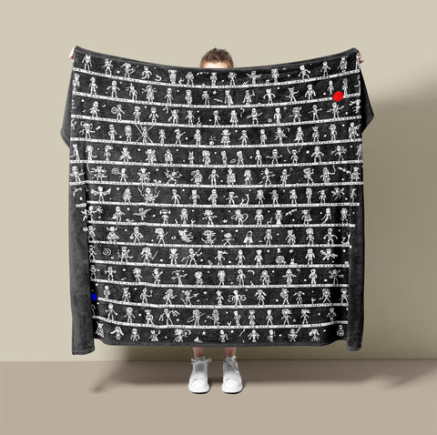 Superheroes Fleece Blanket