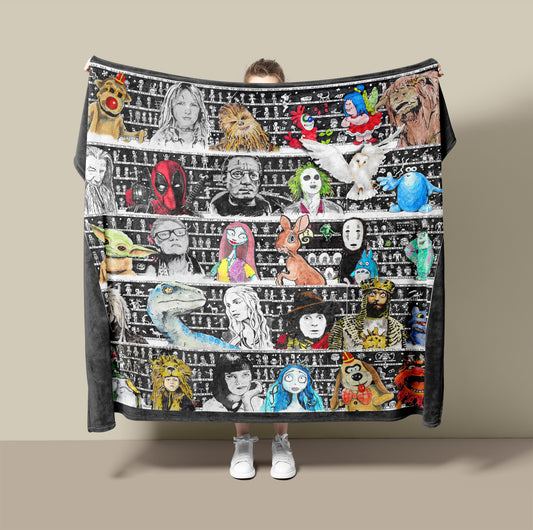 NEW -  Ultimate Tiny Art Fan Fleece Blanket - 3rd Edition!